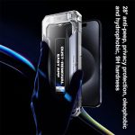 Einfach anzubringende Sichtschutzfolie aus gehärtetem Glas, For iPhone 16 Pro Max, For iPhone 16 Pro, For iPhone 16 Plus / 15 Plus, For iPhone 15 Pro Max, For iPhone 15 Pro, For iPhone 14 Plus / 13 Pro Max, For iPhone 14 / 13 Pro / 13, For iPhone 14 Pr... – Bild 4