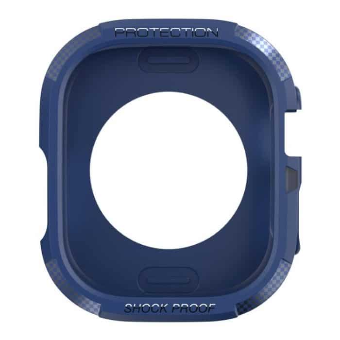 Dreifach gesicherte TPU-Schutzhülle aus Kohlefaser, For Apple Watch 44mm, For Apple Watch 40mm, For Apple Watch 45mm, For Apple Watch 41mm – Bild 3