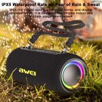 awei KA33 Tragbarer wasserdichter Bluetooth-Lautsprecher-Subwoofer für den Außenbereich – Bild 3