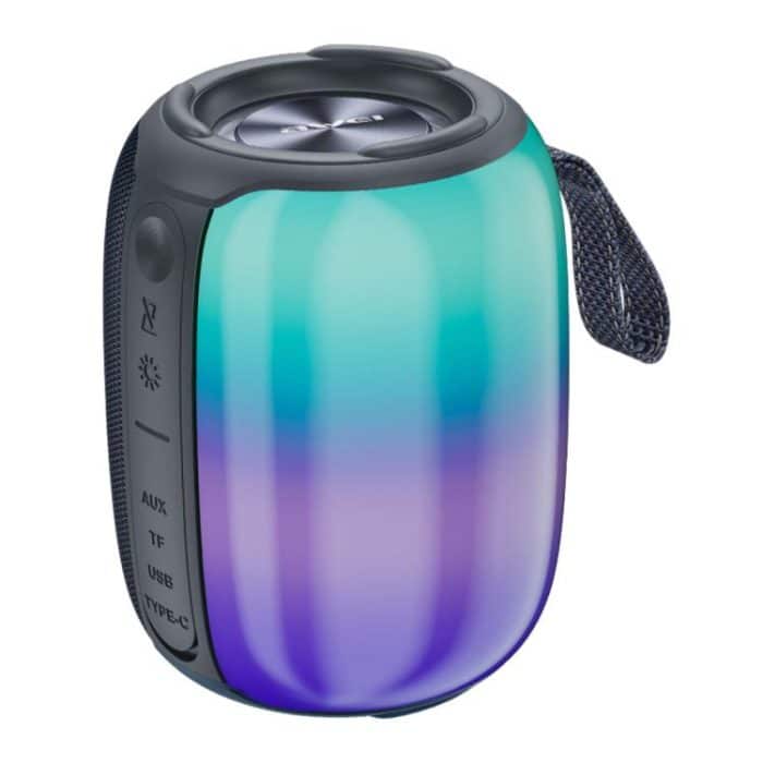 EDA007561901A.jpg awei Y525 Tragbarer Bluetooth-Lautsprecher mit buntem Umgebungslicht – Bild 1