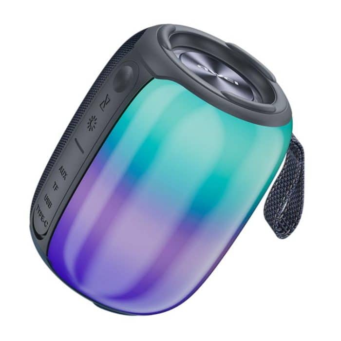EDA007561901A_1.jpg awei Y525 Tragbarer Bluetooth-Lautsprecher mit buntem Umgebungslicht – Bild 2