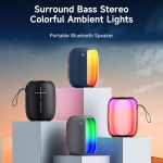 awei Y525 Tragbarer Bluetooth-Lautsprecher mit buntem Umgebungslicht – Bild 4