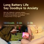 awei Y525 Tragbarer Bluetooth-Lautsprecher mit buntem Umgebungslicht – Bild 7