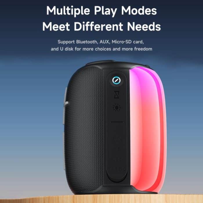 EDA007561901A_8.jpg awei Y525 Tragbarer Bluetooth-Lautsprecher mit buntem Umgebungslicht – Bild 9