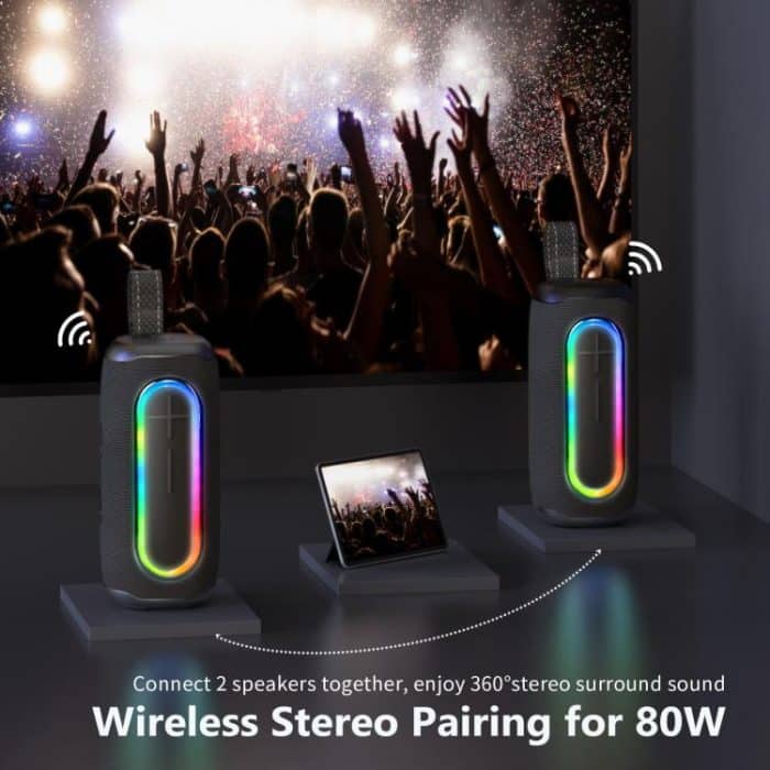 EDA007562101A_4.jpg awei Y885 Tragbarer Bluetooth-Lautsprecher für den Außenbereich – Bild 5