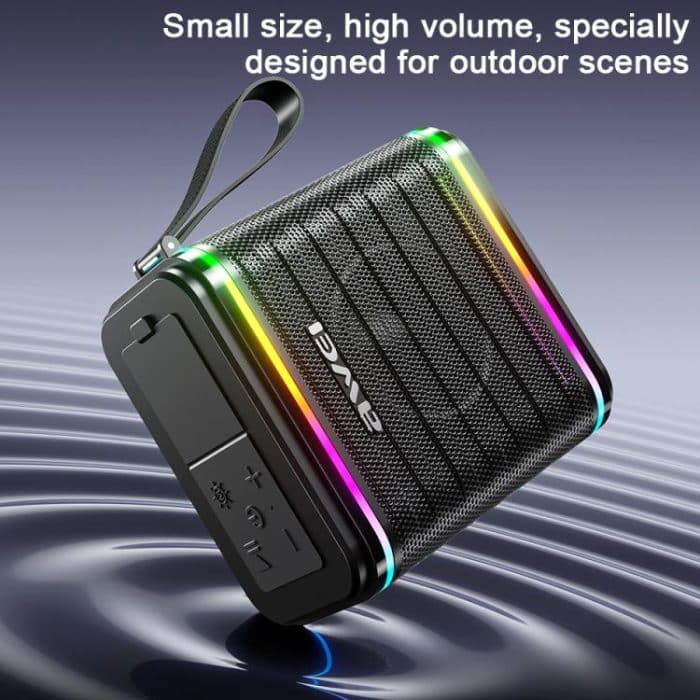 EDA007566501A_2.jpg awei KA3 15W tragbarer Bluetooth-Lautsprecher mit RGB-Licht – Bild 3