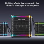 awei KA3 15W tragbarer Bluetooth-Lautsprecher mit RGB-Licht – Bild 4