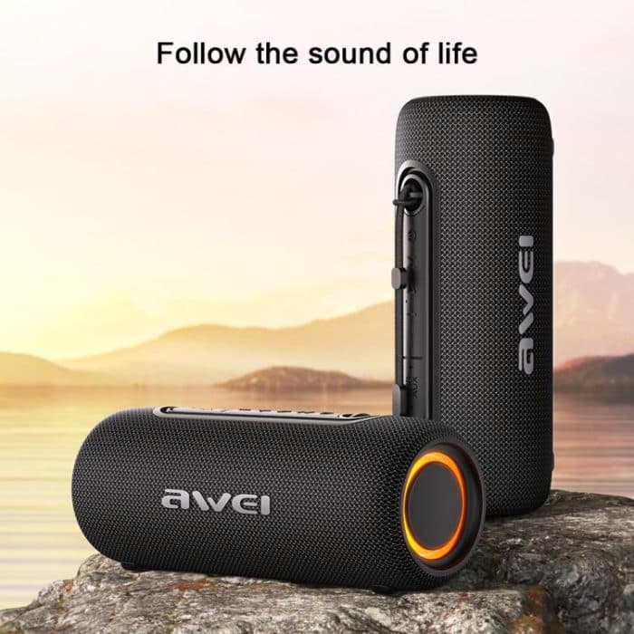 EDA007567501A_1.jpg awei KA8 7W tragbarer Bluetooth-Lautsprecher mit RGB-Licht – Bild 2