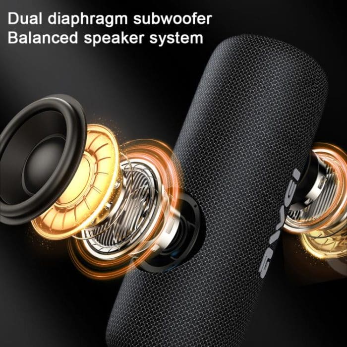 EDA007567501A_7.jpg awei KA8 7W tragbarer Bluetooth-Lautsprecher mit RGB-Licht – Bild 8