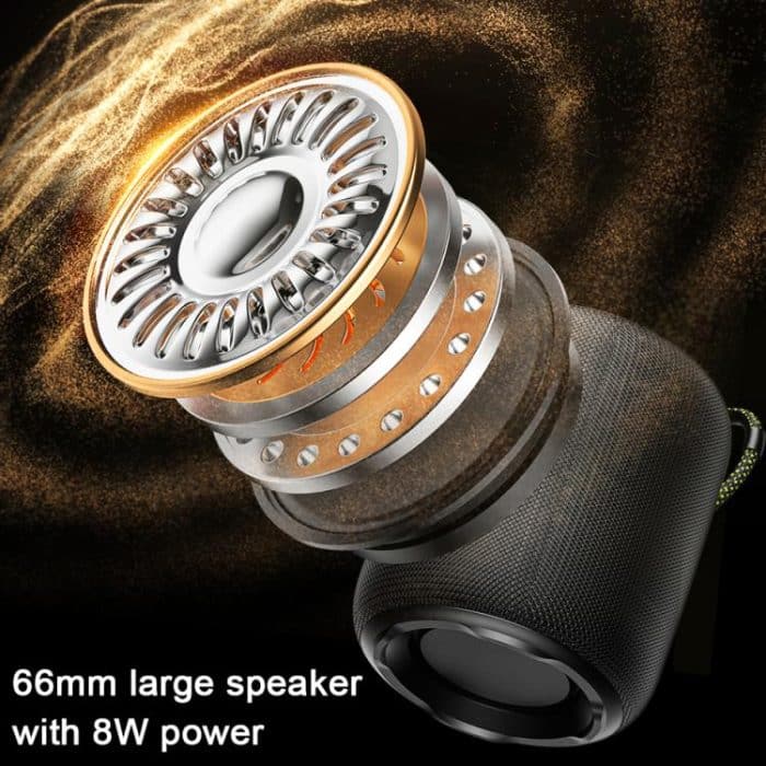 awei KA13 8W tragbarer TWS-Bluetooth-Lautsprecher mit RGB-Licht – Bild 5