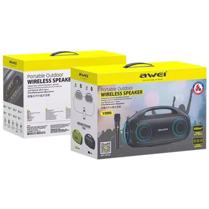 EDA007568001A_10.jpg awei Y886 Tragbarer TWS-Bluetooth-Lautsprecher mit Mikrofon – Bild 11