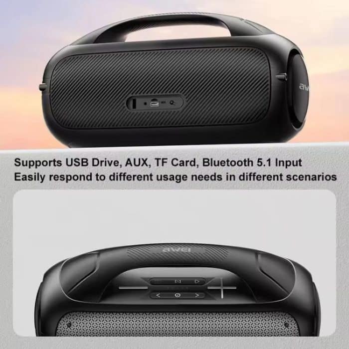 EDA007568001A_5.jpg awei Y886 Tragbarer TWS-Bluetooth-Lautsprecher mit Mikrofon – Bild 6