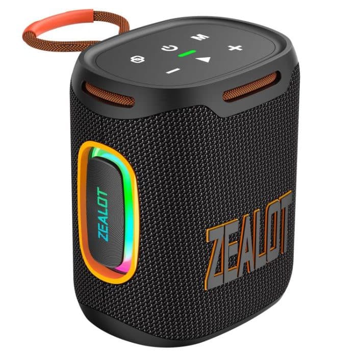 Zealot S122 25W Hochleistungs-IPX6-wasserdichter RGB-Licht-Bluetooth-Lautsprecher für den Außenbereich – Bild 1