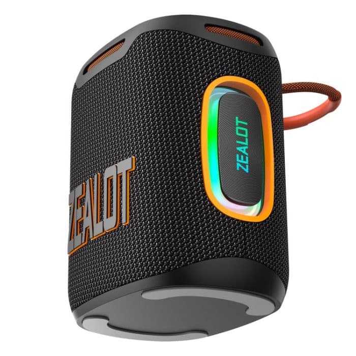 Zealot S122 25W Hochleistungs-IPX6-wasserdichter RGB-Licht-Bluetooth-Lautsprecher für den Außenbereich – Bild 3