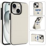 Dreifach faltbare Handyhülle aus Leder mit Kartenfach