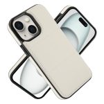 Dreifach faltbare Handyhülle aus Leder mit Kartenfach – Bild 2