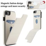 Dreifach faltbare Handyhülle aus Leder mit Kartenfach – Bild 3