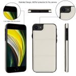 Dreifach faltbare Handyhülle aus Leder mit Kartenfach – Bild 4