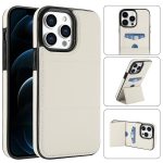 Dreifach faltbare Handyhülle aus Leder mit Kartenfach