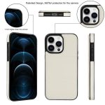 Dreifach faltbare Handyhülle aus Leder mit Kartenfach – Bild 4