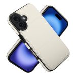 Dreifach faltbare Handyhülle aus Leder mit Kartenfach – Bild 2