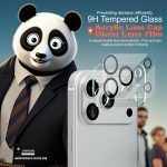 IMAK High Definition Integrierter Glaslinsenfilm für die Rückkamera, Black Eye Design, For iPhone 17 Pro Max, For iPhone 17 Pro, For iPhone 17, For iPhone 17 Air, For iPhone 16e – Bild 3