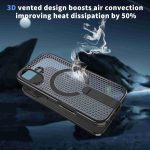 Honeycomb Cooling MagSafe Holder Handyhülle, For iPhone 15 Pro Max, For iPhone 15 Pro, For iPhone 15 Plus / 14 Plus, For iPhone 15 – Bild 7