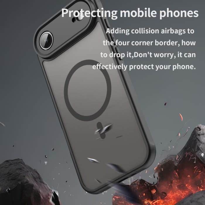 Fan Dun Series TPU Hybrid PC Frosted Magsafe Handyhülle, For iPhone 16, For iPhone 15 Pro Max, For iPhone 15 Pro, For iPhone 15 Plus, For iPhone 15, For iPhone 14 Plus – Bild 4