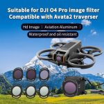 Für DJI O4 Air Unit Pro / Avata 2 JSR YB-Serie Kameraobjektivfilter, MCUV, CPL, ND8, ND16, ND32, ND64, ND256, ND8PL, ND16PL, ND32PL, ND64PL, NIGHT, STAR, MCUV x 2, MCUV x 3, 3 in 1 CPL ND8/16, 4 in 1 ND, 4 in 1 NDPL, 6 in 1 ND8-64 UV CPL... – Bild 2