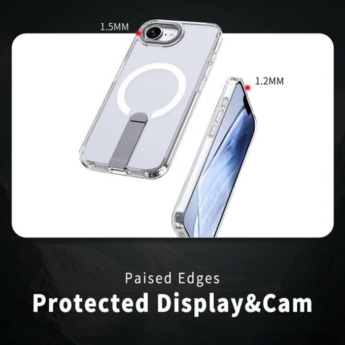 Star Shine Series TPU + PC MagSafe-Telefonhülle mit Klapphalter, For iPhone 15, For iPhone 14 Plus, For iPhone 14, For iPhone 14 Pro – Bild 4