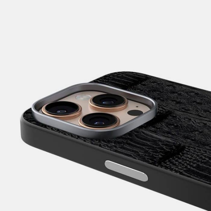 ABEEL Beast Pattern 6D Mikrogeprägte MagSafe Handyhülle aus echtem Leder, For iPhone 13 Pro, For iPhone 13 – Bild 5