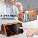 CaseNeo Finger Grip Strap MagSafe Leather Phone Case, For iPhone 16e, For iPhone 16 Pro Max, For iPhone 16 Pro, For iPhone 16 Plus – Bild 7