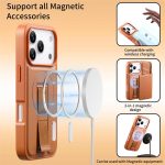 CaseNeo Finger Grip Strap MagSafe Leather Phone Case, For iPhone 16e, For iPhone 16 Pro Max, For iPhone 16 Pro, For iPhone 16 Plus – Bild 9