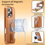 CaseNeo Finger Grip Strap MagSafe Leather Phone Case, For iPhone 16, For iPhone 15 Pro Max, For iPhone 15 Pro, For iPhone 15 Plus / 14 Plus – Bild 9