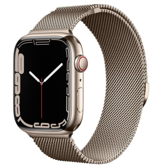 Kalebol Semi-circular Milanese Stainless Steel Strap, For Apple Watch 46mm / 49mm / 45mm / 44mm, For Apple Watch 42mm / 41mm / 40mm / 38mm – Bild 1