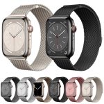 Kalebol Semi-circular Milanese Stainless Steel Strap, For Apple Watch 46mm / 49mm / 45mm / 44mm, For Apple Watch 42mm / 41mm / 40mm / 38mm – Bild 9