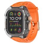 Kalebol Glacier Integrated Transparent Silicone Strap, For Apple Watch 46mm / 45mm / 44mm / 42mm, For Apple Watch 42mm / 41mm / 40mm / 38mm, For Apple Watch Ultra 2 / 1 49mm