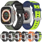 Kalebol Farmhouse Oak Silicone Strap, For Apple Watch 46mm / 49mm / 45mm / 44mm, For Apple Watch 42mm / 41mm / 40mm / 38mm – Bild 2