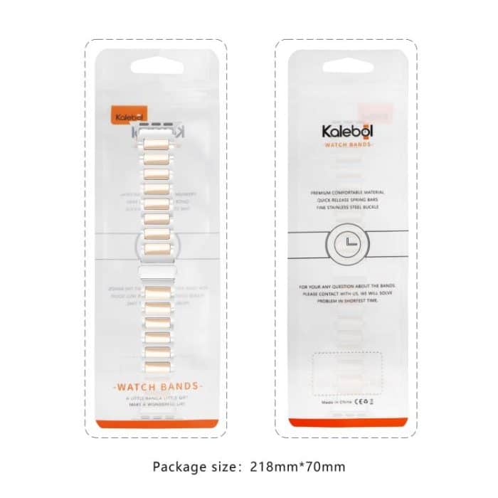 Kalebol Tooling Metal Zinc Alloy Watch Band, For Apple Watch 46mm / 49mm / 45mm / 44mm, For Apple Watch 42mm / 41mm / 40mm / 38mm – Bild 4