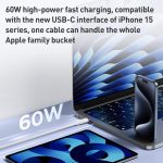 MOMAX DC23 1-Link Flow CC X 60W USB-C / Type-C to USB-C / Type-C Fast Charging Cable – Bild 3