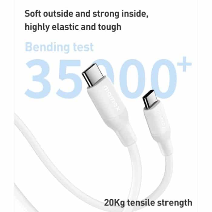 MOMAX DC23 1-Link Flow CC X 60W USB-C / Type-C to USB-C / Type-C Fast Charging Cable – Bild 4