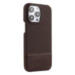 Stitching Cloth MagSafe Magnetic PC Hybrid PU Phone Case