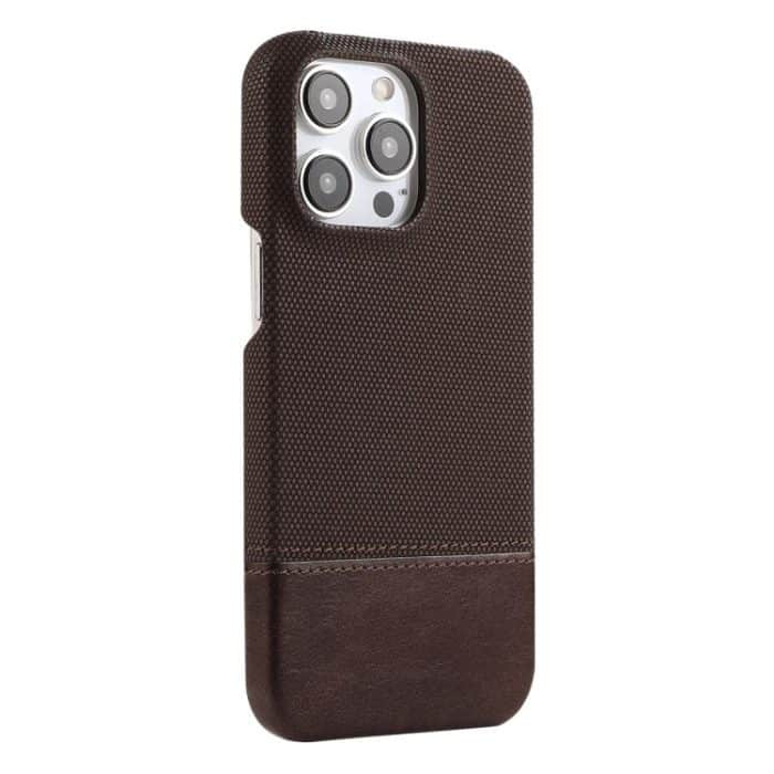 EDA007862614A.jpg Stitching Cloth MagSafe Magnetic PC Hybrid PU Phone Case – Bild 1