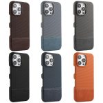 Stitching Cloth MagSafe Magnetic PC Hybrid PU Phone Case – Bild 2