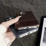 Stitching Cloth MagSafe Magnetic PC Hybrid PU Phone Case, For iPhone 16 Pro Max, For iPhone 16 Pro, For iPhone 16 Plus, For iPhone 16 – Bild 6