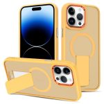 Skin Feel Invisible Kickstand MagSafe Phone Case, For iPhone 11 Pro