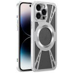 Silikonkühlung Hohlmetall MagSafe Telefonhülle
