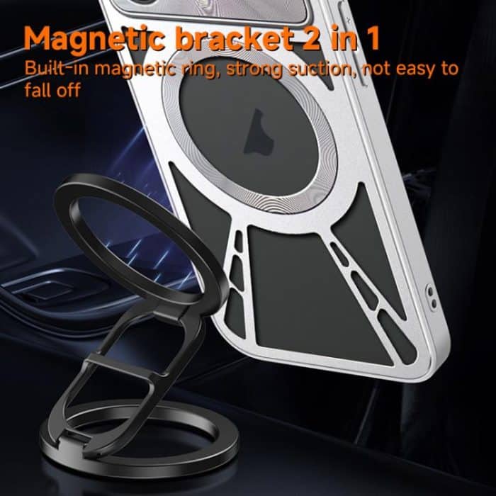 EDA0078859_B6.jpg Silikonkühlung Hohlmetall MagSafe Telefonhülle – Bild 7