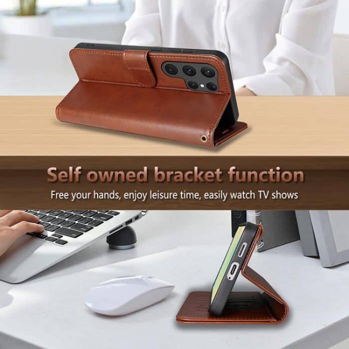 AZNS Sheepskin Texture Flip Leather Phone Case – Bild 6