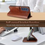 AZNS Sheepskin Texture Flip Leather Phone Case – Bild 6